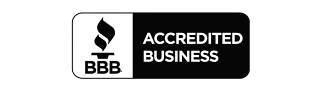 About Accurate Air: BBB Accredited Business badge, showing our commitment to excellence and customer satisfaction in air services | Accurate Air