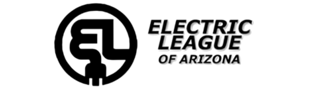 About Accurate Air: Electric League of Arizona logo. Black emblem with stylized text. Provides electrical services in Arizona | Accurate Air
