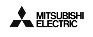 Mitsubishi Electric logo.