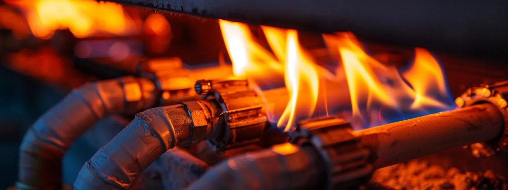 close up image of a furnace in a scottsdale set up